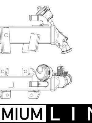 8ME376747-561 EGR SOĞUTUCUSU MASTER III 2.3DCI-LGN III-ESPACE IV 2.0DCI