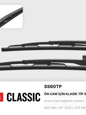 SİLECEK SÜPÜRGESİ 650MM MAGIRUS 2003-2004 M2000 OTOKAR MİNİBÜS