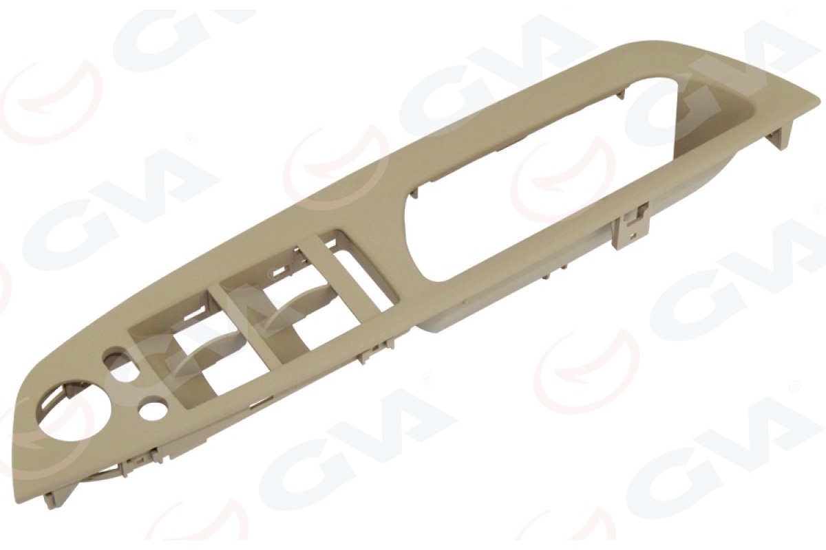 1843298_1037141_668464602.jpg CAM DUGME CERCEVESİ ON SOL KATLAMA LI BEJ BMW X5 E70 X6 E71 - Görsel 1