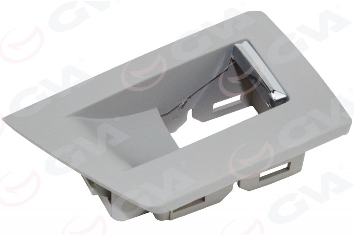 1843777_1038978_843396578.jpg CAM DUGME CERCEVESİ ARKA SOL GRİ BMW F10 - Görsel 1