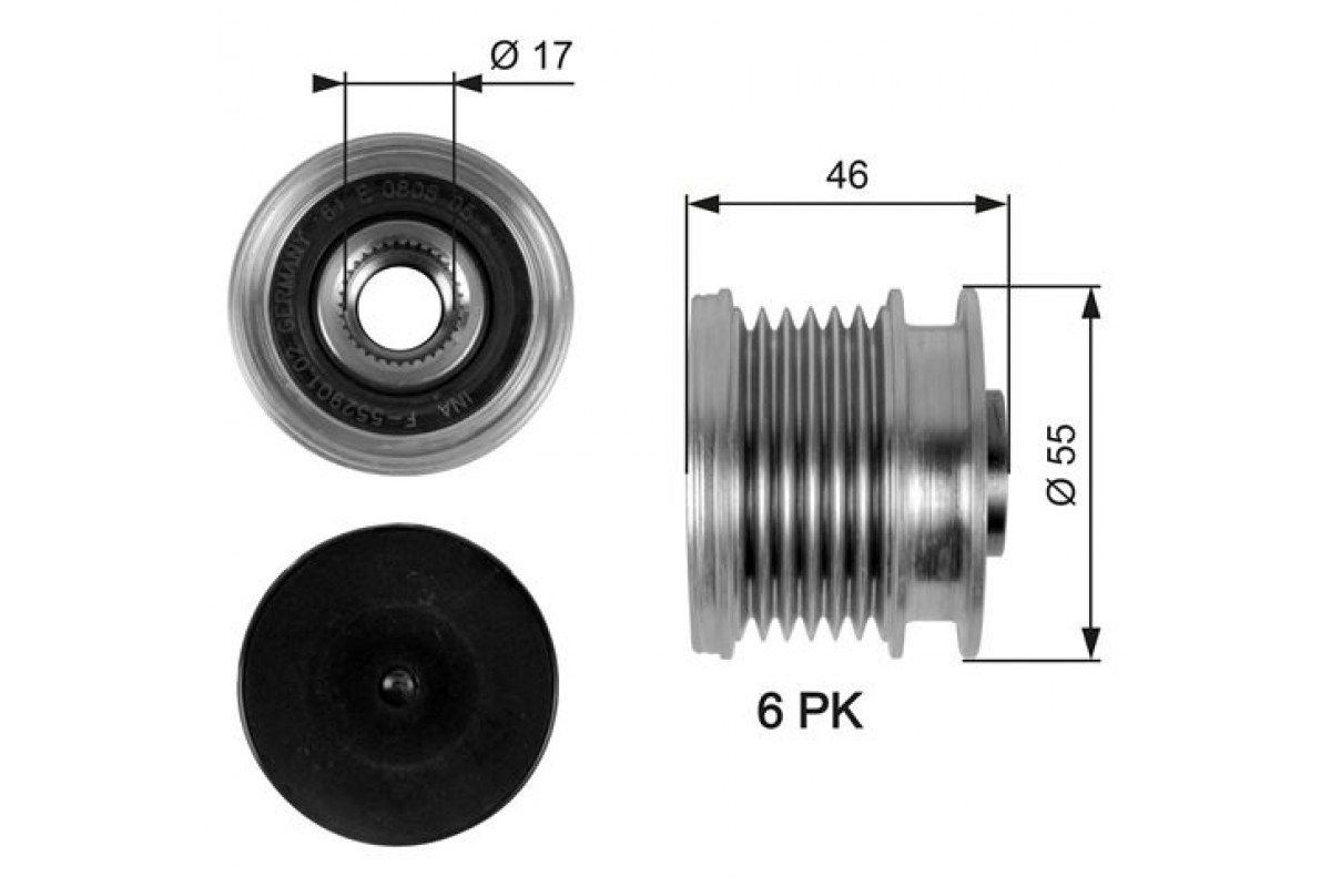 1852983_1073855_905560817.jpg ALTERNATOR KASNAGI MERCEDES W204 W205 C218 W212 W222 X204 W166 C292 W639 W447 B906 - Görsel 1