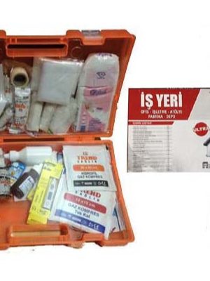 PLS. İŞYERİ İLKYARDIM SETİ ULTRA LUX DUVAR APARATLI - İŞ GÜVENLİĞİNE UYGUN HIRDAVAT