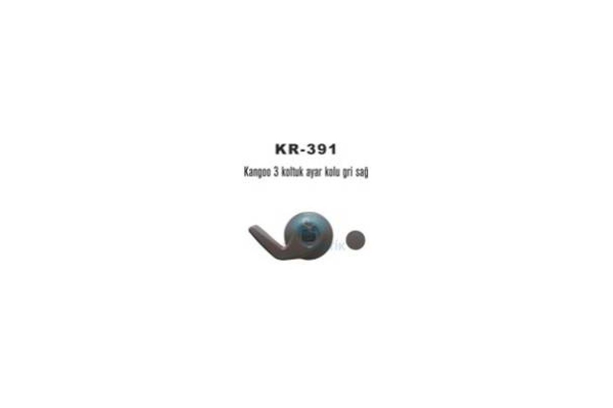1854041_1076896_803805333.jpg KOLTUK AYAR KOLU GRİ SAĞ KANGOO 3 - Görsel 1