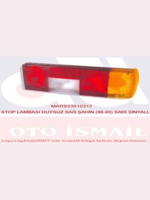 STOP LAMBASI DUYSUZ SAĞ ŞAHİN 88-95 SARI SİNYALLİ