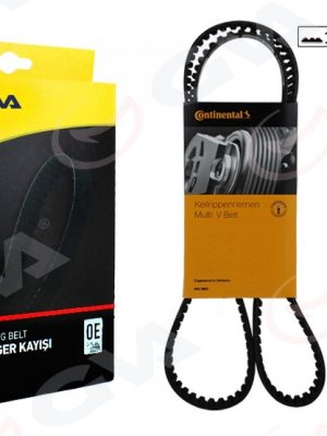 TRİGER KAYIŞI 141x254 PEUGEOT 207 CC SW 308 3008 BERLINGO C3 1.6HDI 8V 08 FORD C-MAX FIESTA