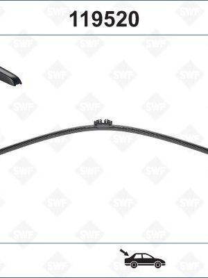 SWF VisioFlex Flat Blade X1 240 mm ARKA RENAULT CLIO 4