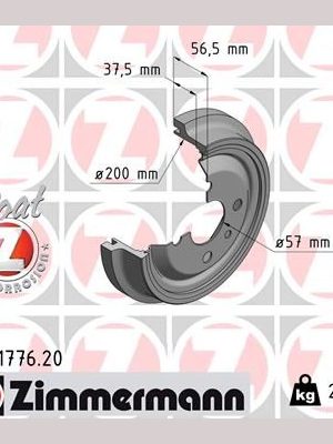 ARKA KAMPANA ASTRA F 1.4i-1.6i 91 98 KADETT 79 91 228x200x38x100x56 4DL