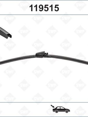 SWF VisioFlex Flat Blade X1 280 mm ARKA VW PASSAT 6 Variant 05 - POLO 5 TDI/ GTI Ltd Editio