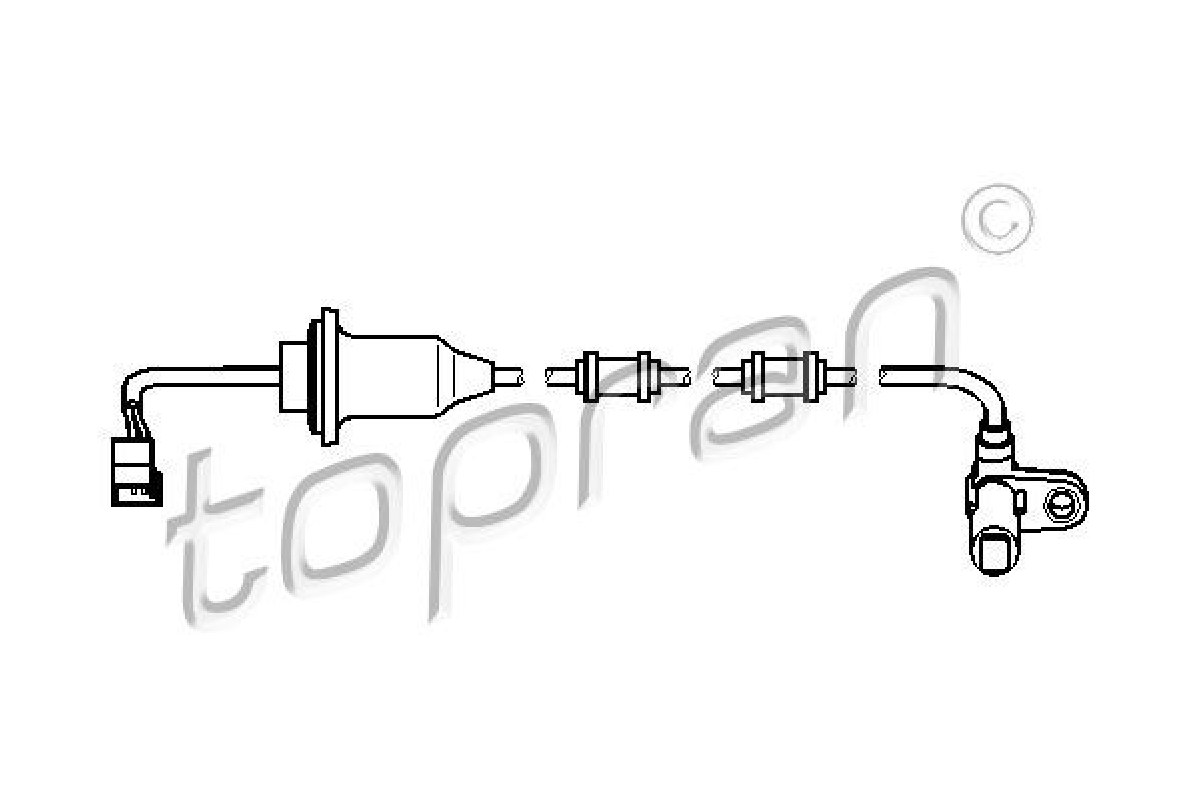 1865003_1123593_808998722.jpg ABS SENSORU ARKA SAG MERCEDES S-CLASS W220 C215 - Görsel 1