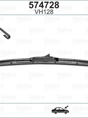 Valeo Silencio Hibrid VM128 X1 500 mm