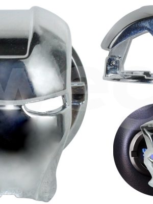 IRON MAN START STOP KORUYUCU KAPAK GÜMÜŞ METAL KROM