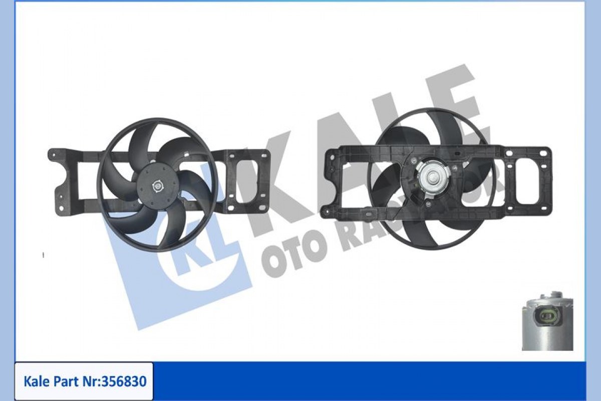 1868488_1137400_589991354.jpg FAN MOTORU DACIA LOGAN 04 RENAULT CLIO II 98 KANGOO 97 1.2 1.4 - Görsel 1