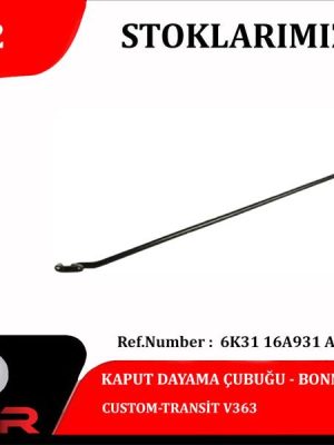 KAPUT DAYAMA ÇUBUĞU CUSTOM-TRANSİT V363