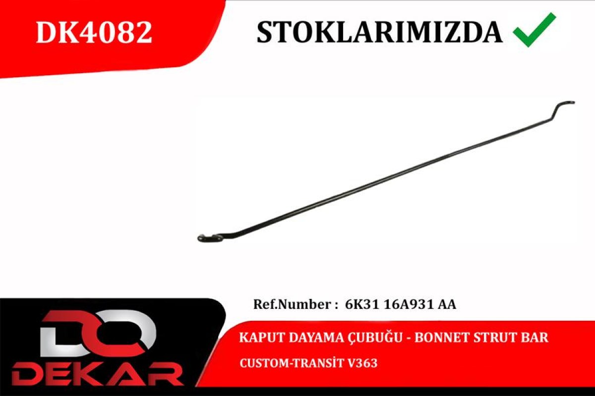 1872926_1174813_139264646.jpg KAPUT DAYAMA ÇUBUĞU CUSTOM-TRANSİT V363 - Görsel 1