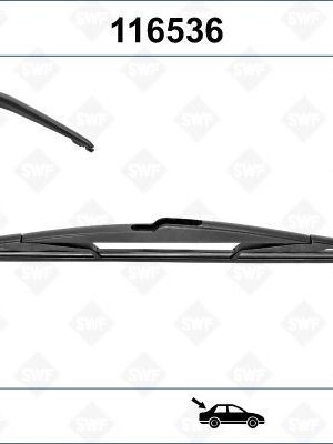 ARKA SİLECEK PEUGEOT P5008 16 RENAULT MEGANE IV-TALISMAN SWF X1 240 MM