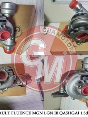 7701479077-TURBO KOMPLE MGN III-FLUENCE-LGN III-SCENIC III-JUKE-QASHQAI-DUSTER 1.5DCI 110 BYG