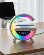 Bluetooth Hoparlör RGB Aydınlatmalı USB TF Kart FM Özellikli - Görsel 5