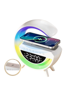 RGB Işıklı Kablosuz Hoparlör Bluetooth USB FM TF Kart Destekli - Görsel 2