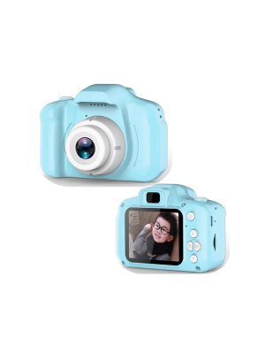 Mavi HD Taşınabilir Mini Kamera Video Kayıt ve Fotoğraf Çekim Özellikli