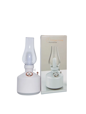 Retro LED Işıklı 1200 mAh Şarjlı Aroma Difüzörü 280 ml Su Kapasiteli