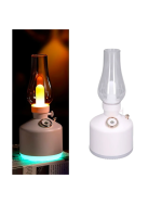 Retro LED Işıklı 1200 mAh Şarjlı Aroma Difüzörü 280 ml Su Kapasiteli - Görsel 2