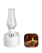 Retro LED Işıklı 1200 mAh Şarjlı Aroma Difüzörü 280 ml Su Kapasiteli - Görsel 4