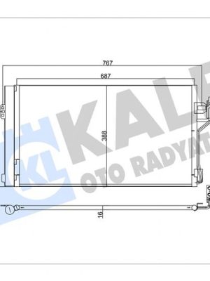 KLIMA RADYATORU MERCEDES VITO W639 03>