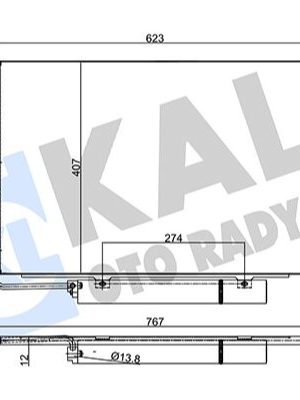 KLIMA RADYATORU MERCEDES W169 W245