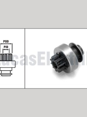 MARŞ DİŞLİSİ 10 DİŞ 1209 ASTRA F-CORSA B-VECTRA A-B-TIGRA-ASCONA-OMEGA-P206-P307-PARTNER- BERLINGO-R9-R19-MGN-LGN