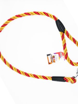EuroDog Köpek Uzatma 18mm x 120cm Sarı Kırmızı