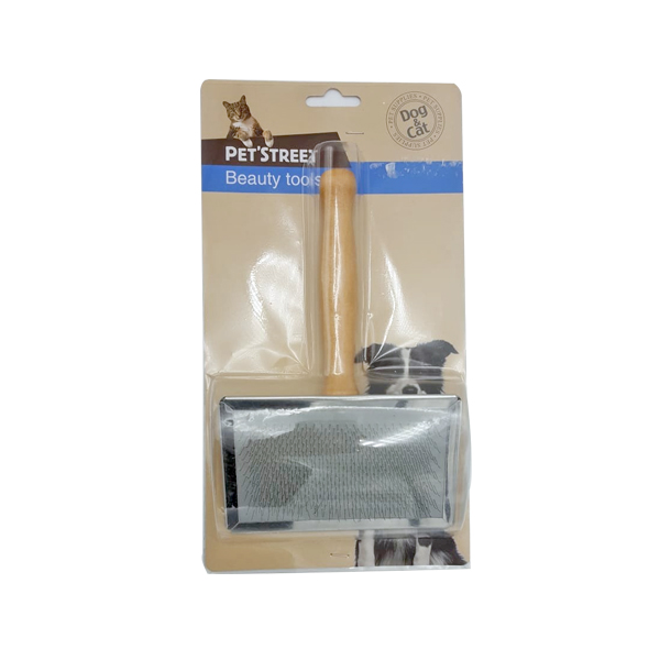 2161811_454-ZM1034XL.jpg EuroGold Kedi Köpek Tahta Saplı Fırça XL - Görsel 1