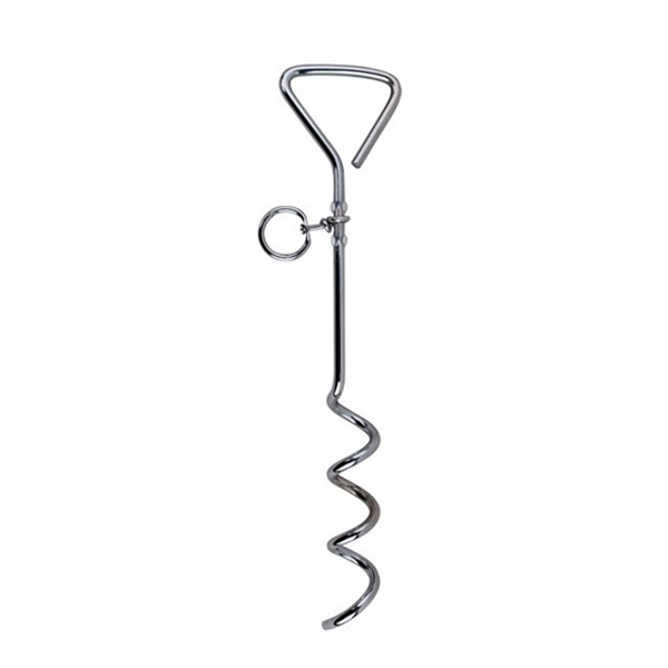 2162532_679-11501.jpg Pawise Spiral Tasma Bağlama Kazığı 8mm x 41 Cm - Görsel 1