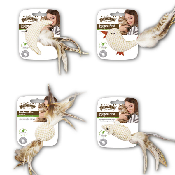 2163173_679-28145.jpg Pawise Nature First Kedi Oyuncağı 11x9 cm - Görsel 1