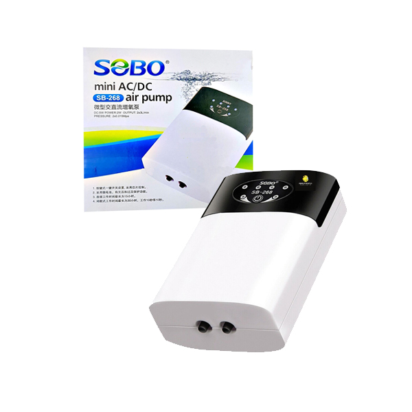 2164846_745-SB-268.jpg Sobo Hava Motoru Şarjlı Dijital 2W 2x3 LtMin - Görsel 1