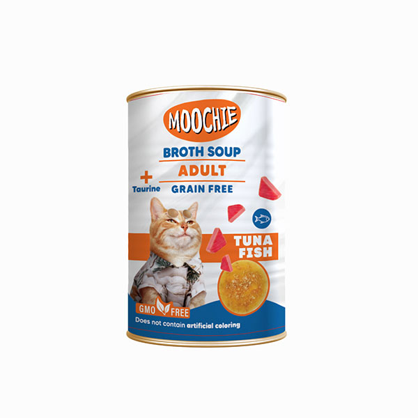 2165112_446-CB0565.jpg Moochie Et Suyu Çorba Ton Balıklı Yet.Kedi 135ML - Görsel 1