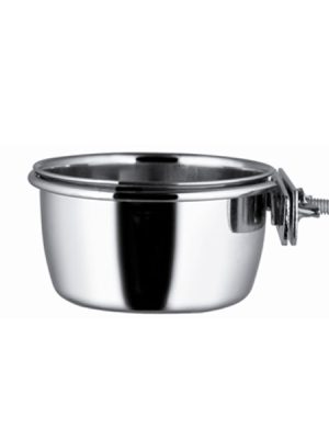 CCCCP Vidalı Askılı 10 Oz Metal Yem Kabı ø 9.5
