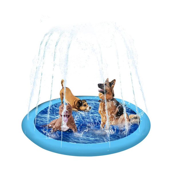 2166821_679-12232.jpg Pawise Köpek Yatağı Şişme Su Fışkırtmalı 130 cm - Görsel 1