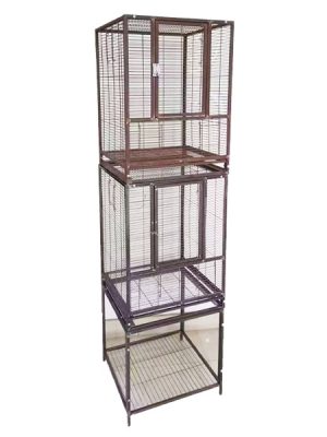 EUROGOLD BÜYÜK PAPAĞAN KAFESI (45CM X 48 XM X 185 CM) 10073