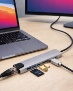 8 Port Type C Hub USB HDMI RJ45 SD TF Kart Okuyucu Çoklayıcı - Görsel 5