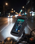 Bisiklet Scooter Motosiklet İçin Su Geçirmez Telefon Standı 360 Derece Döner - Görsel 5