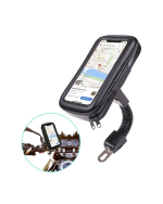 Su Geçirmez Motosiklet Telefon Tutucu Evrensel Gidon Montaj Navigasyon Standı - Görsel 3