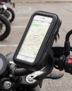 Su Geçirmez Motosiklet Scooter Telefon Standı Dokunmatik Ekranlı Bisiklet Tutucu - Görsel 5