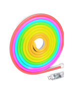 Akıllı RGB LED Neon Şerit Işık 3M USB Bağlantılı Uzaktan Kumanda ve Mobil Uygulama Kontrolü - Görsel 5