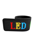 RGB LED Matrix Panel Esnek Yapı Uygulama Kontrollü Kayan Yazı Ekranı - Görsel 5