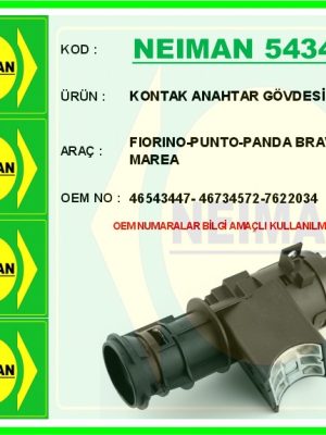 KONTAK ANAHTAR GÖVDESİ FIORINO-PUNTO-PANDA BRAVO I-MAREA