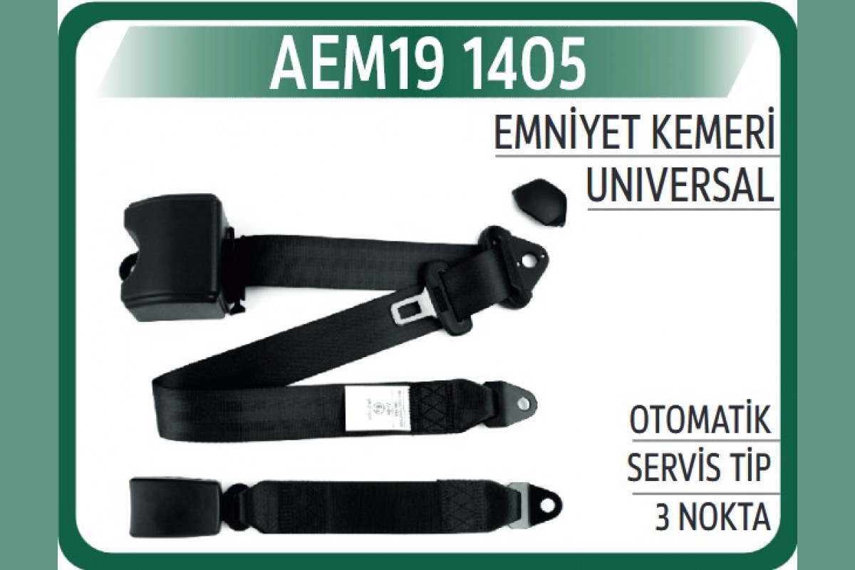 2205367_1290512_840668603.jpg EMNİYET KEMERİ OTOMATİK SERVİS TİP 3 NOKTA - Görsel 1