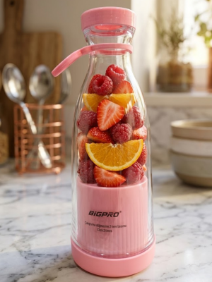 Taşınabilir Blender Smoothie ve Meyve Karıştırıcı Kablosuz Kullanım