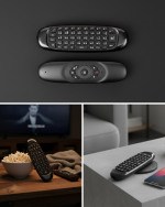 Android TV ve PC Uyumlu Kablosuz Hava Fareli Kumanda - Görsel 5