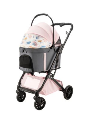 EuroDog Katlanabilir Köpek Arabası 67x51x100