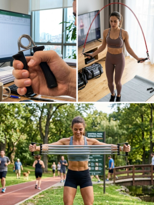 Ev Fitness Seti Kardiyo ve Kas Geliştirme Egzersiz Seti